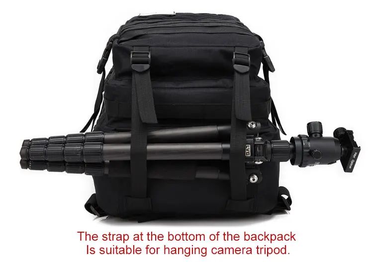 Mochila Tática Militar Exército 60L Masculina de Viagem Grande Capacidade Mochilas Masculinas Impermeáveis Esportes ao Ar Livre Bolsas Multifuncionais