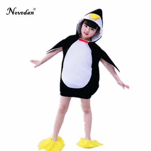Pingouin Halloween Costume bébé enfants enfant en bas âge infantile garçons filles déguisement Animal Cosplay carnaval fê