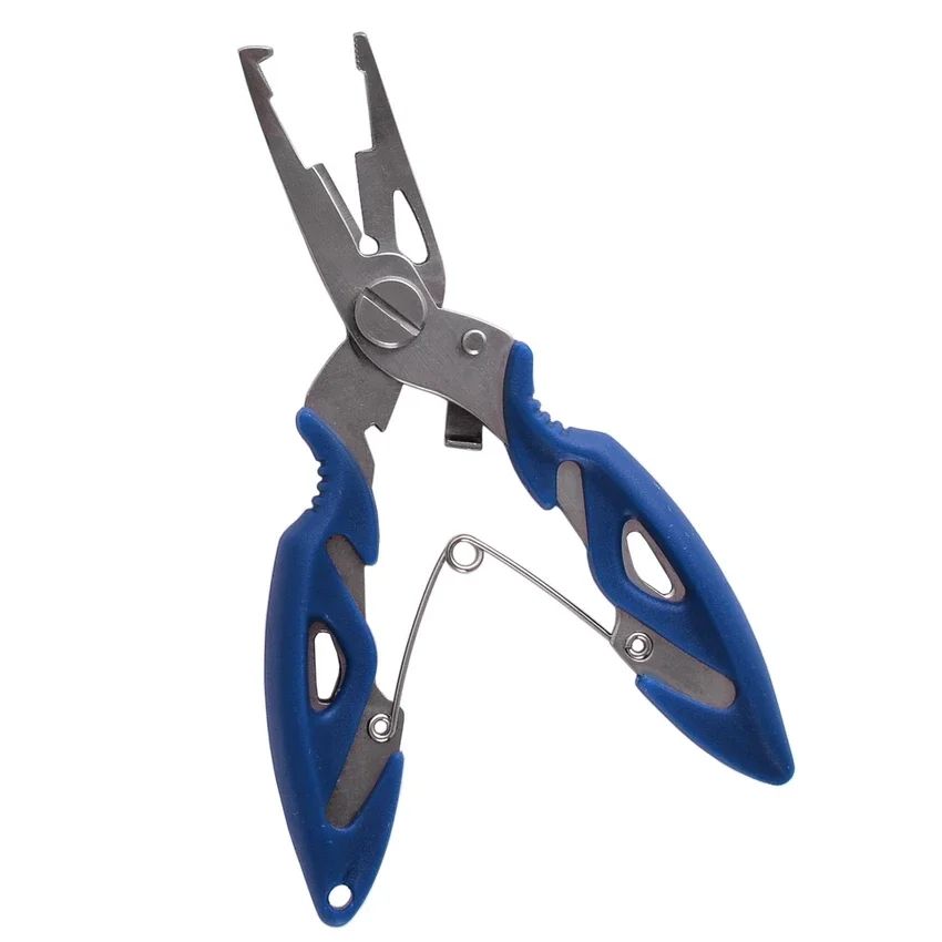 Alicates de Pesca Multifuncionais Ferramentas Acessórios para Bens de Inverno Alicates Torno para Amarrar Moscas Tesouras Conjunto de Linha de Pesca Pinças de Peixe