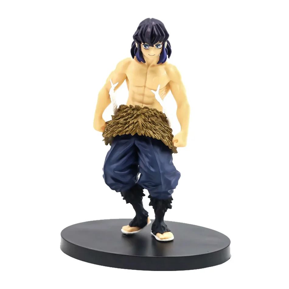 Anime Demon Slayer Kimetsu no Yaiba figura Kamado Tanjirou Boneco de Ação Agatsuma Zenitsu Nezuko Guerreiro PVC Modelo Brinquedos