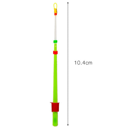 5/10/15/20pcs Portable Mini Fishing Rod And Reel Winter Rod Ice Pole Fishing Tackle For Winter Outdoor Fishing Accessories