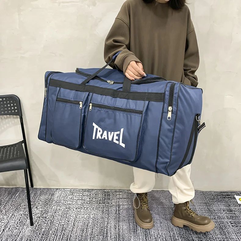 Travel Bag Foldable Large Capacity Waterproof Business Sports Handbags Wear-Resistant Portable Multifunction Duffel Bags mochila