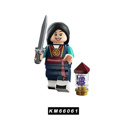 Blocos de Montar Desenho Animado Comédia Família Simpson Mini Bonecos Montáveis Blocos de Construção Brinquedos mold king boneco de ação
