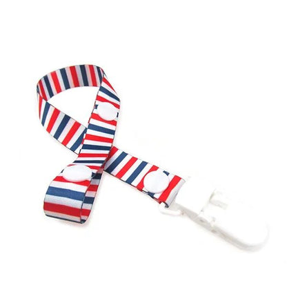 1pc Baby Pacifier Clip Chain: Soft material with cute design, secure clip prevents loss, guards baby's happy moments