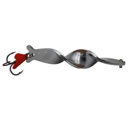 1PC Trolling Spinning Espiral Long Cast Colheres Isca de Pesca Girador 7g10g14g21g28g Parafuso Rotação Jigbait de Metal Lantejoulas de Coração Vermelho