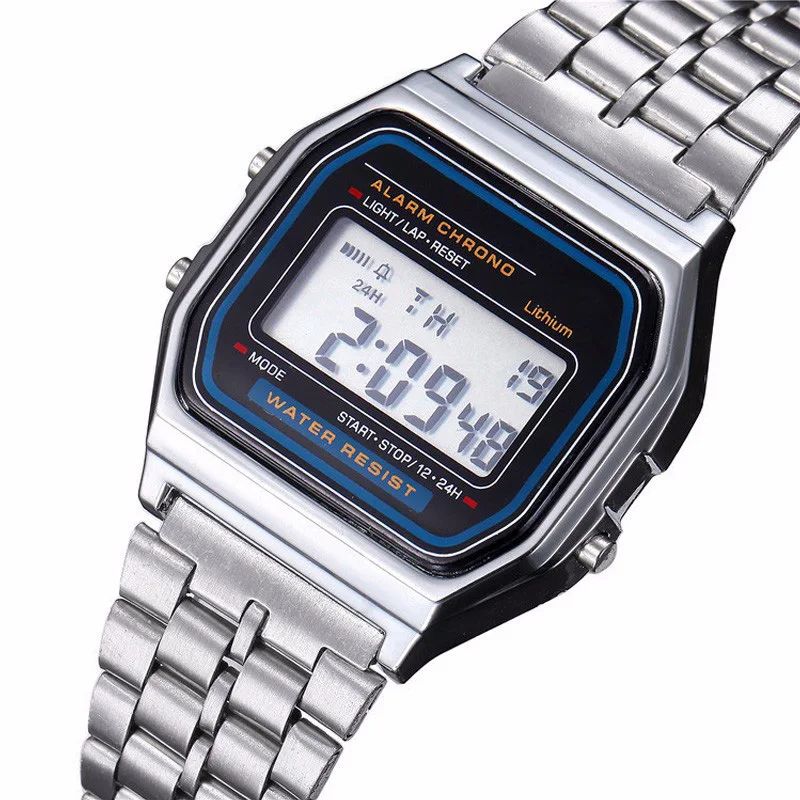 New Digital LED Watch For Men Multifunction Alarm Electronic Clock Waterproof Simple Men Women Stopwatch LED Watches Clocks