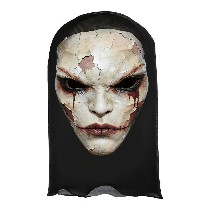3D Breathable Mesh Full-face Mask. Perfect for Halloween, Christmas, Valentine's Day, and Themed Parties