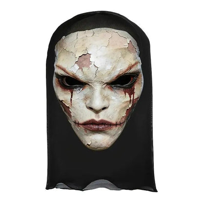3D Breathable Mesh Full-face Mask. Perfect for Halloween, Christmas, Valentine's Day, and Themed Parties