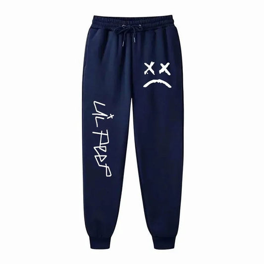 New style Running Jogging Pants Lil Peep Cry Baby Men Soft Bodybuilding Joggers Sweatpants Long Trousers Sport Training