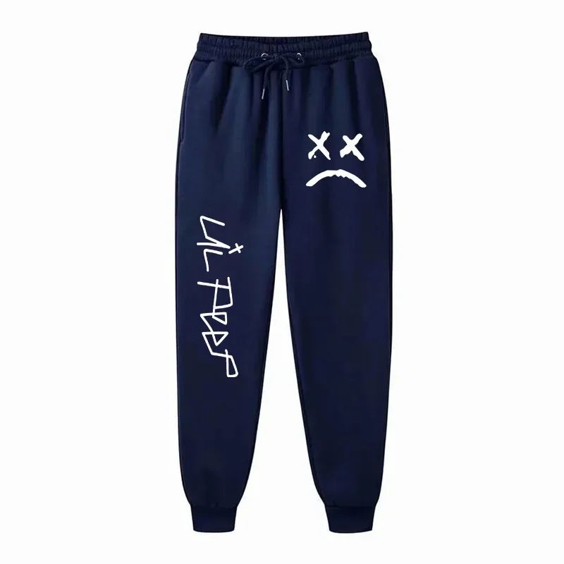 Calça de corrida estilo novo Lil Peep Cry Baby masculina, macia, para musculação, joggers, moletom, calças compridas, treinamento esportivo