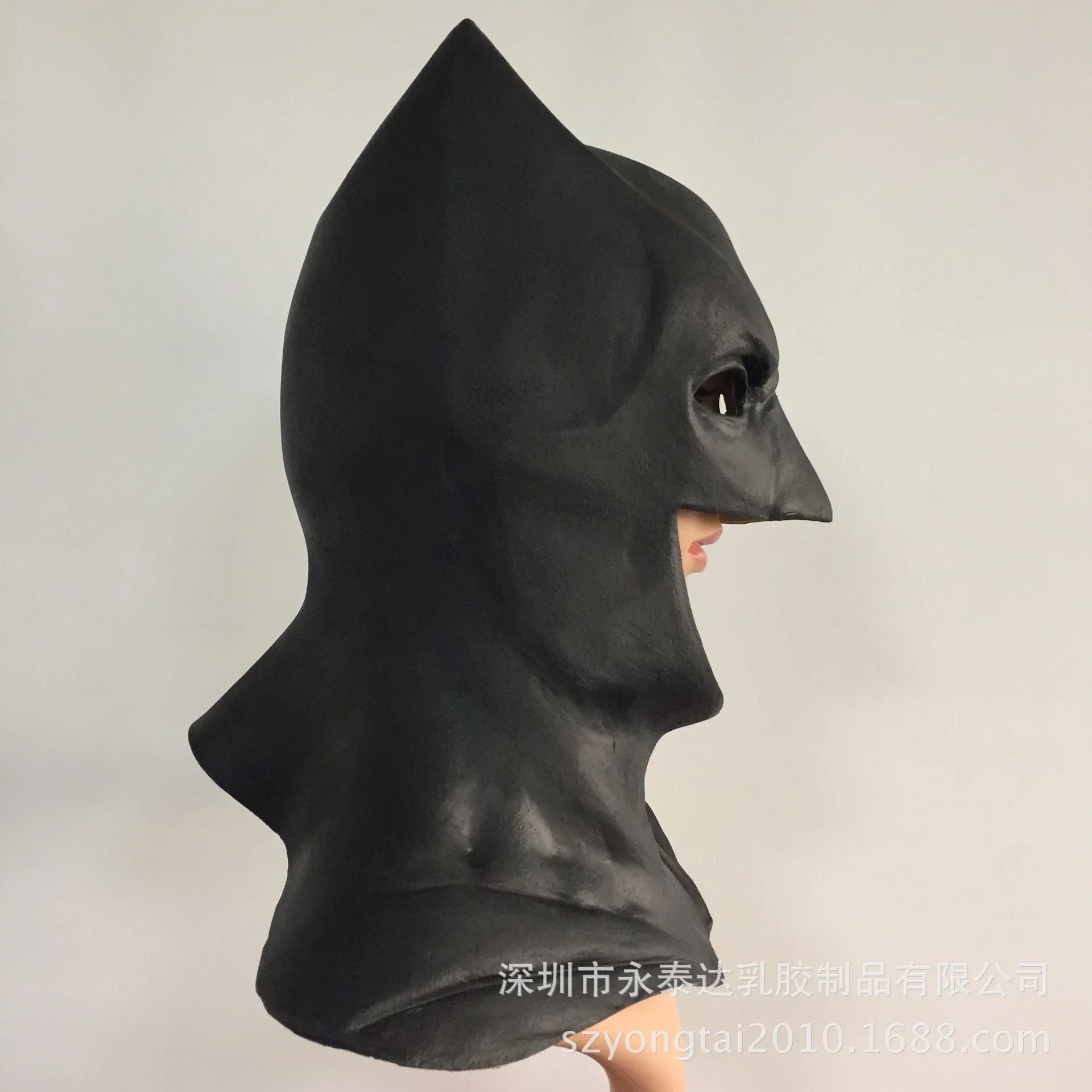 The Bruce Wayne Joker Cosplay Masks Bats Full Face Helmet Soft PVC Latex Mask Halloween Party Props