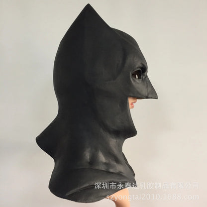 The Bruce Wayne Joker Cosplay Masks Bats Full Face Helmet Soft PVC Latex Mask Halloween Party Props