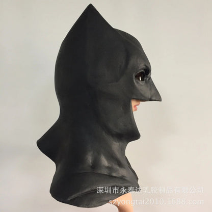 The Bruce Wayne Joker Cosplay Masks Bats Full Face Helmet Soft PVC Latex Mask Halloween Party Props