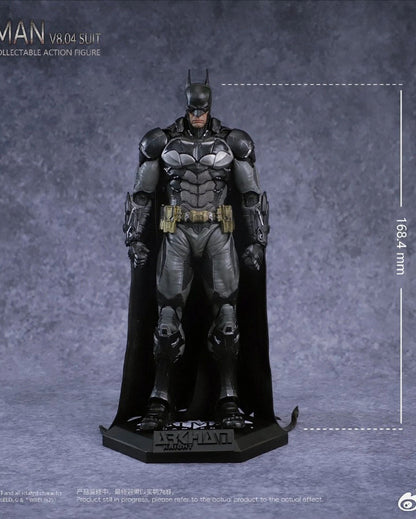 100%Original LPZZ Studio 1/12 Deathstroke Batman Arkham Knight Batsuit V8 04 Bonecos de Ação Modelo do Filme do Batman