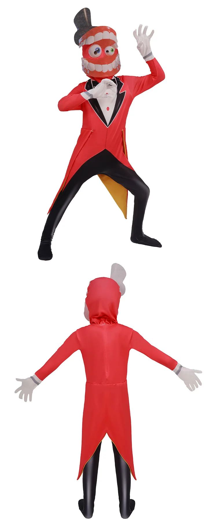 The Amazing Digital Freak Circus Pomni Cosplay Costume Kids Adults Caine Kinger Jumpsuit Tight Fitting Outfit Halloween Costumes