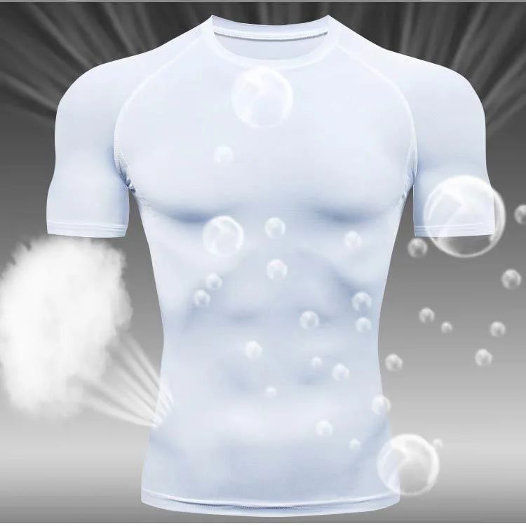 New Custom Compression T Shirt Your Design Logo Top Men Women Print Original Design Tshirts Jogging Workout Gym Quick Dry Tshirt