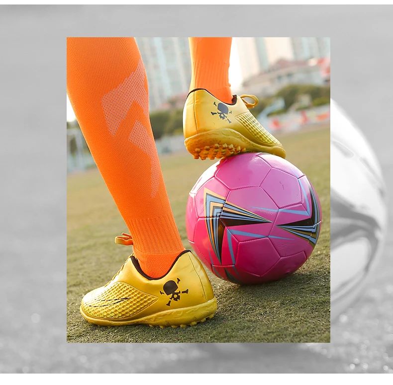 Men Society Soccer Shoes Cleats TF/FG Indoor Non Slip Original Professional Fast Football Shoes Grass Training Football Boots