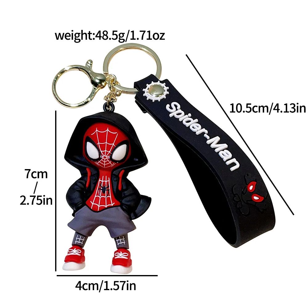 Marvel Spider Man Boneco Fofo Widget Bonecos de Ação Vingadores Homem de Ferro Capitão América Chaveiro Bolsa Chaveiro Widget Presentes de Aniversário