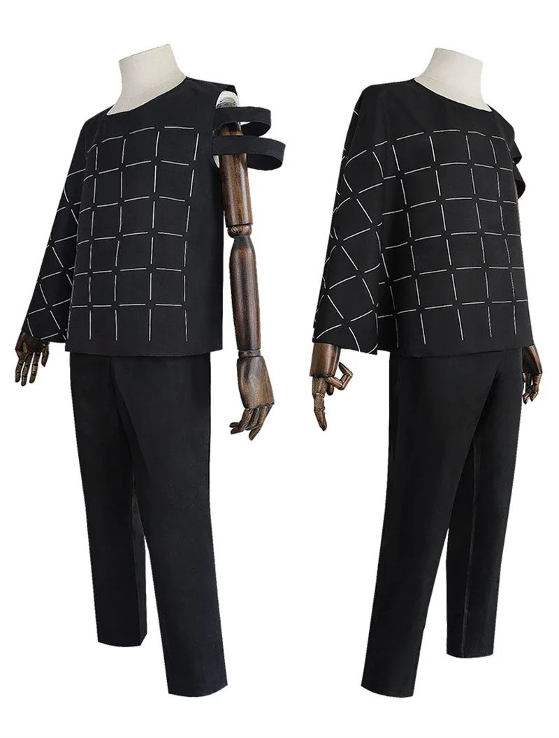 Jujutsu Kaisen Mahito Cosplay Kostuums Anime Pruik Top Broek Pak Halloween Kostuum Voor Mannen Carnaval Feest Rekwisieten