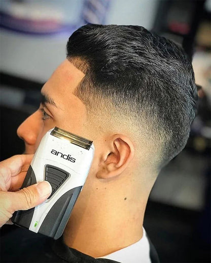 Andis Profoil Lithium Plus 17205 Barber Hair Cleaning Electric Shaver For Men Beard Stubble Razor Bald Shaving Machine charger