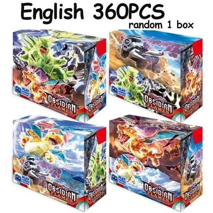 ?Mais Recente 324 Peças Cartas Pokémon Sol & Lua XY Evoluções Caixa de Booster Pokémon Brinquedo de Cartas Colecionáveis para Crianças?