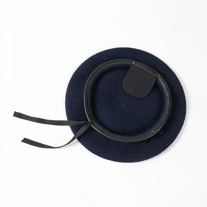 Large Size Wool  Military  Army Berets Hat for Big Head Unisex Men Women Devil Soldier Winter Warm Wide Beret Cap Painters Hats