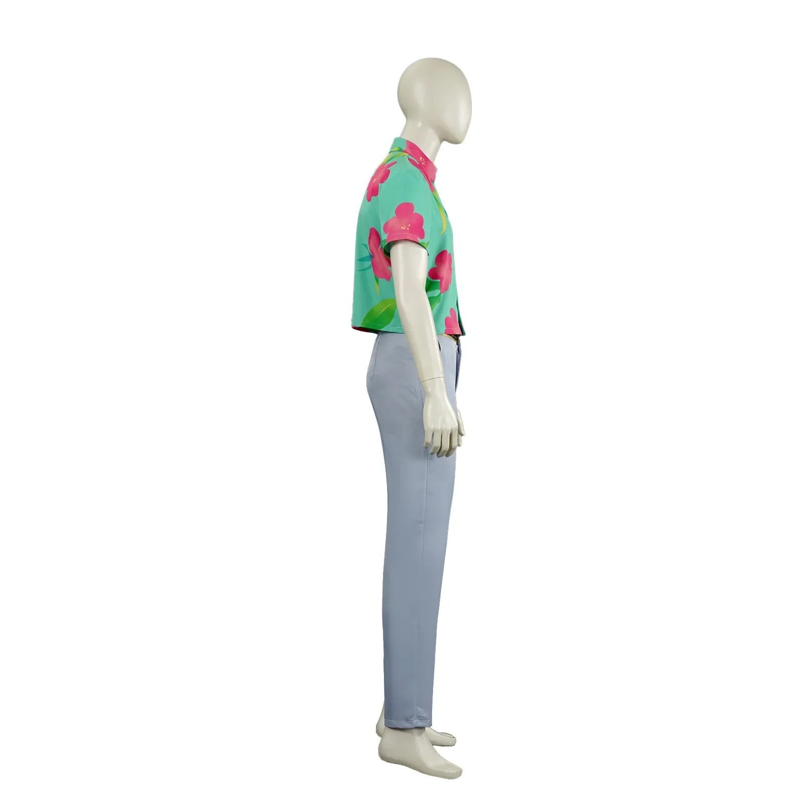 KPp Boys Abby Cosplay Floral Shirt Wig Hat 2026 Disfraz Soda Pop Costume Kids Men Halloween Party Clothes