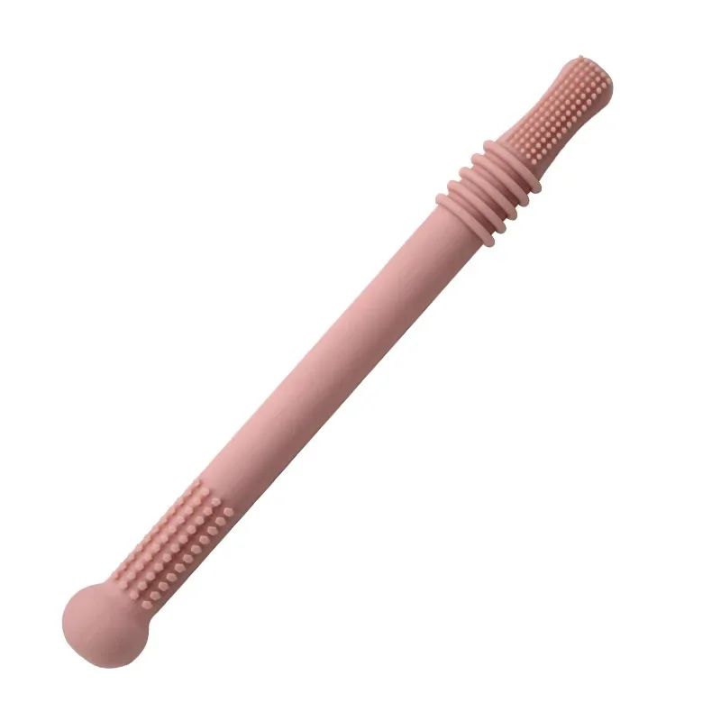 Brinquedo de Mastigar Seguro para Bebês, Mordedor de Silicone para Dentes Molares, Mordedores para Bebês, Alça de Silicone Molar para Bebês, Brinquedo de Segurança para Bebês