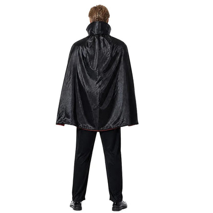 Adult Vampire Costume Men's Medieval Gothic Costume Set Suitable for Halloween Parties Movie Theme Cosplay Costume