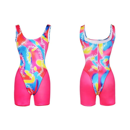 Boys Girls Sports Style Swimsuit Cos Hot Movie Clothing Children Cosplay Suit Ken Daily Wear Beach Halloween Party Costumes
