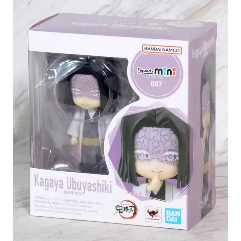 Em Estoque Original Bandai Figuarts Mini Demon Slayer Blade Fornalha Porta Anime Figura Q Versão Bonito Modelo Brinquedos