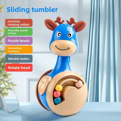 Brinquedos Roly-Poly para Bebês de 6 a 12 Meses, Brinquedos Gangorra para Meninos e Meninas - Perfeito para Aprender a Engatinhar e Educação Infantil