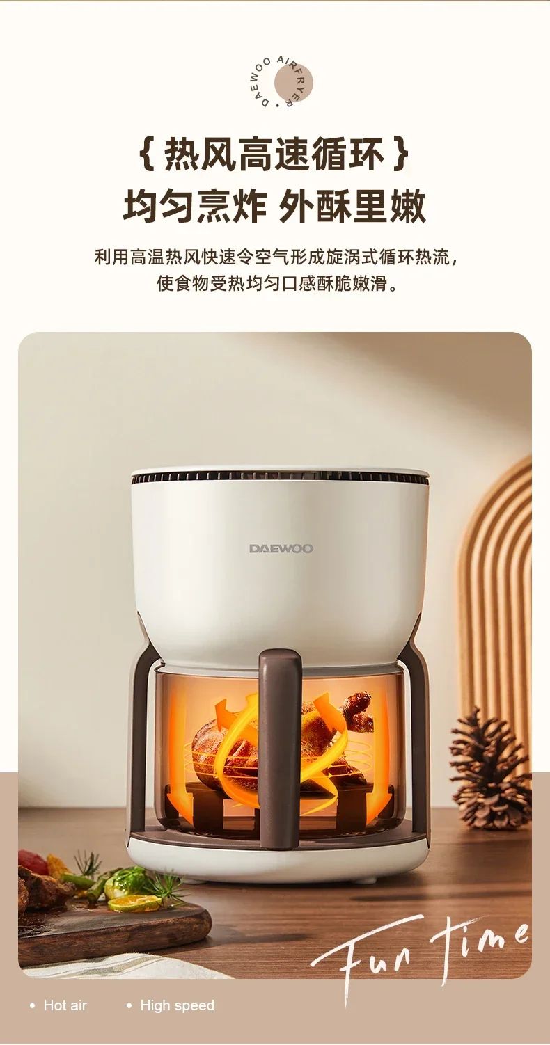 220V Upgrade Your Cooking Experience with Air Fryer: Smart, Multi-functional, and Convenient AG