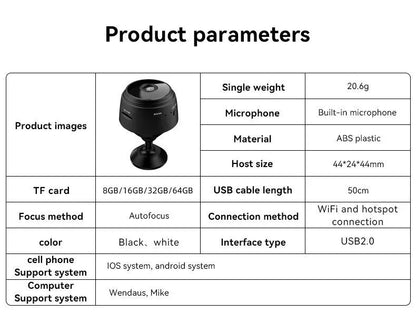 A9 Wifi Mini Camera Wireless Intelligent Home Security Ip Wifi Camera Monitor Mobile Remote Camera Mobile Remote Application