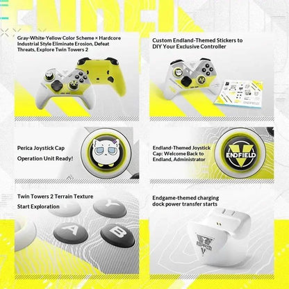 Direwolf 4 Series Arknights:Endfield Gamepad Perlica Joystick Force Adjustment Wireless Anime Game Controller for PC Switch