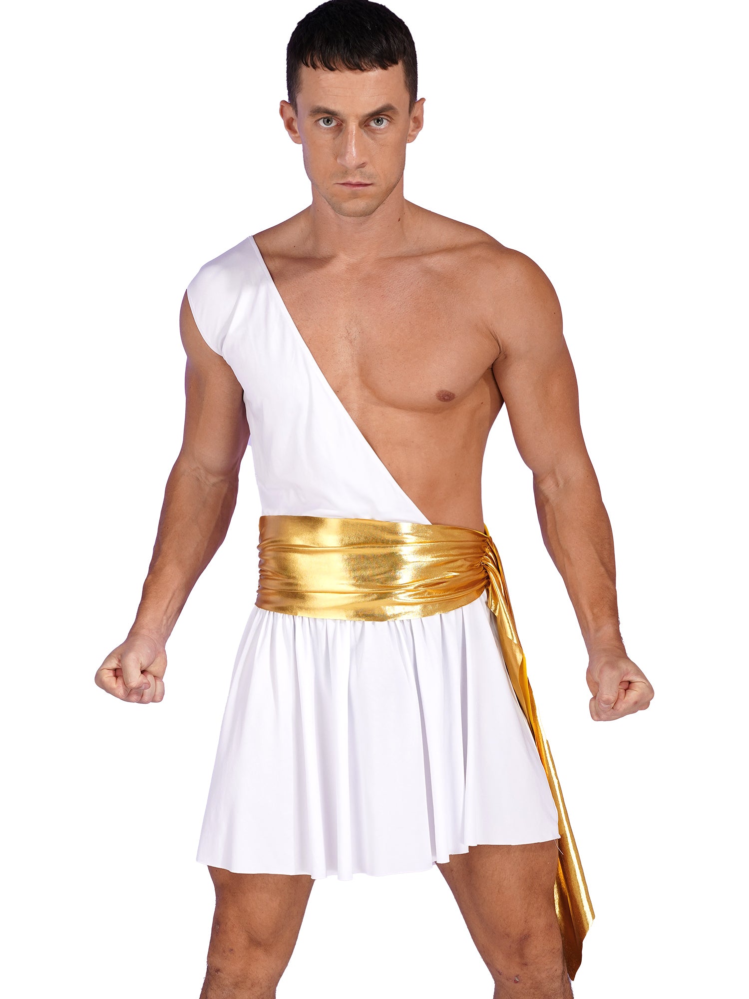 Mens Roman Toga Costume Ancient Greek Gods Senator Emperor Robe Uniform Halloween Party Cosplay Role Play Fancy Dress
