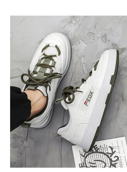 Bread Shoes for Men Trendy Board Shoes Niche Design Breathable Retro Chunky Sneakers Luxury Designer Male Casual Vulcanize Shoe