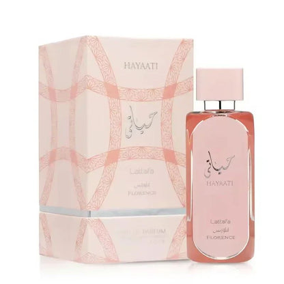 Amber and Citrus Fragrance Lattafa Hayaati Men's and Women's Perfume 100ml, Woody Scent, Long-lasting Guaranteed Gift