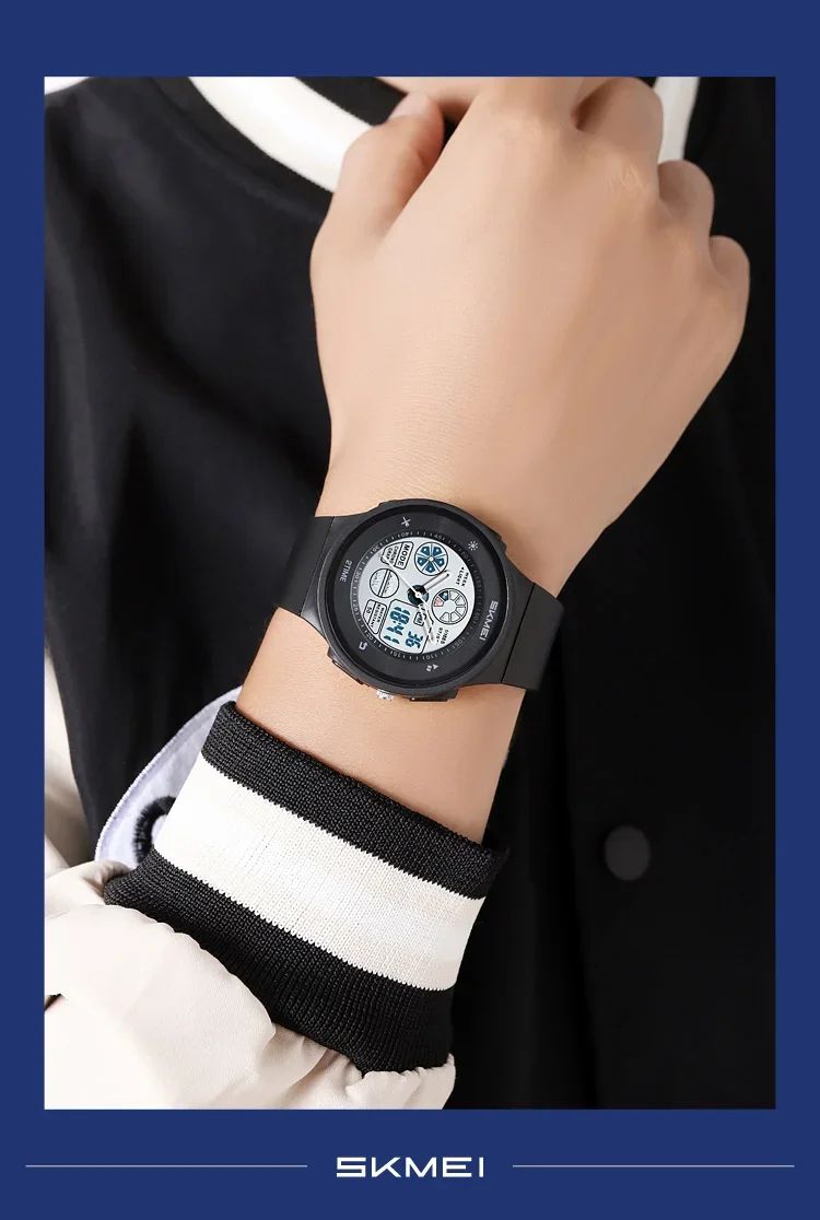 SKMEI 2346 Wristwatches Clock Horloges Mannen Fashion Digital Electronic Watch Casual Sports Watches For Men Women Waterproof