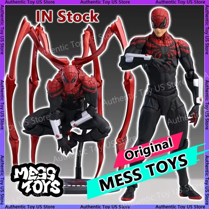 Em Estoque Brinquedos Mess Superior Homem-Aranha – Versão Peter Parker Doutor Octopus – Presente Boneco de Ação Anime