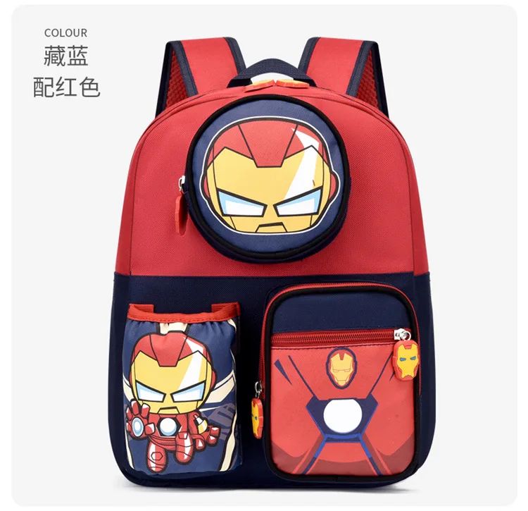 Kindergarten boys and girls schoolbags 3-9 years old children schoolbags cartoon animation Princess Elsa backpack