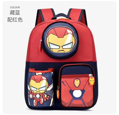 Kindergarten boys and girls schoolbags 3-9 years old children schoolbags cartoon animation Princess Elsa backpack