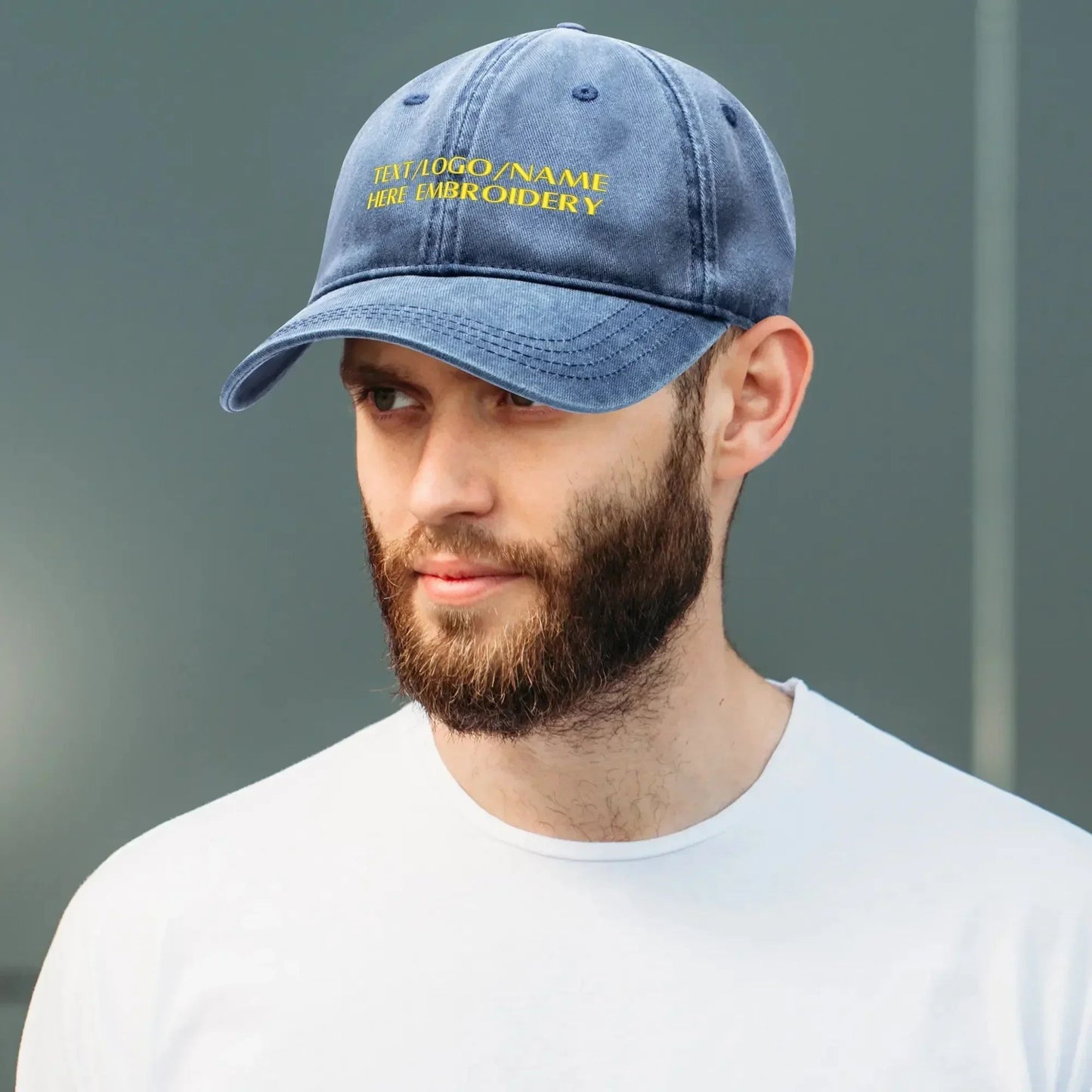 Bonés do Corpo de Fuzileiros Navais dos Estados Unidos Chapéu Esportivo Masculino Feminino Bonés Personalizados Chapéu de Cowboy Trucker com Texto Personalizado