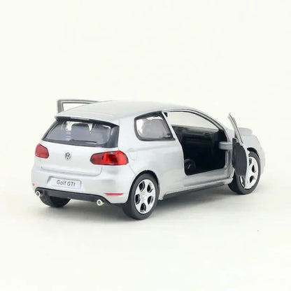 1/36 VW Golf 6 Miniaturas Carro Volkswagen em Escala Golf Gti Miniatura de Liga Brinquedo de Fricção Modelos de Veículos para Presentes Infantis