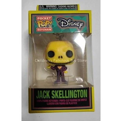 18 modelos de chaveiros de bolso FUNKO O Estranho Mundo de Jack #2 Sally Jack Neve Teddy Prefeito Zero Abóbora Bonecos de Ação