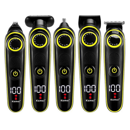 Kemei Electric Hair Clipper Multifunctional Men's Trimmer Electric Shaver Men's Razor Nose Trimmer KM-696 Hair Clipper