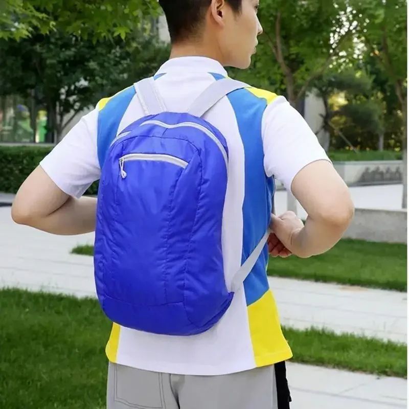 Mochila Dobrável Leve à Prova D'água Portátil para Esportes, Viagens e Caminhadas - Equipamento Durável para Aventuras ao Ar Livre