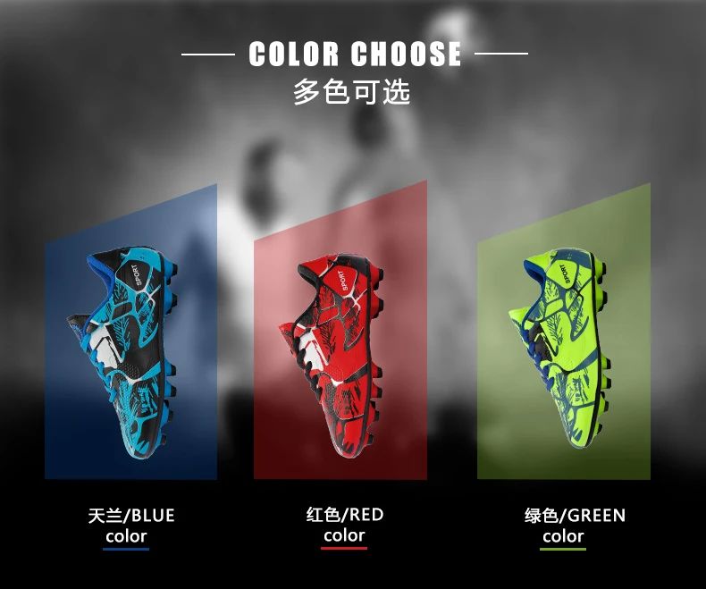 Professional Kids Soccer Shoes Men Original Football Shoes Indoor Society Cleats Football Field Boots TF/AG Fast Match Sneaker