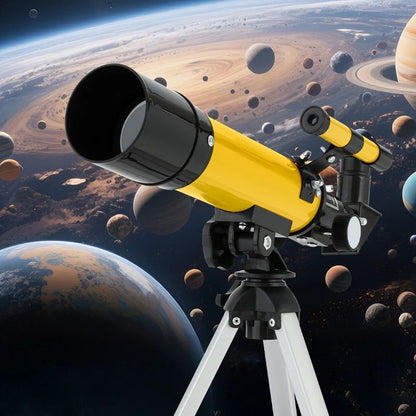 Telescópio astronômico F36050, grande abertura, alta definição, alta ampliação, para observação da lua e estrelas