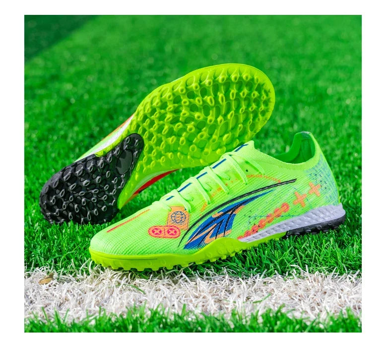 TF/AG Men Football Shoes Society Cleats Professional Soccer Shoes Original Boy Indoor Football Field Boots Sneaker Non Slip